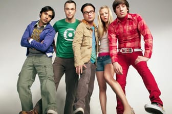 Kunal Nayyar, Jim Parsons, Johnny Galecki, Kaley Cuoco und Simon Helberg (v.l.) sind die Stars der TV-Serie "The Big Bang Theory".