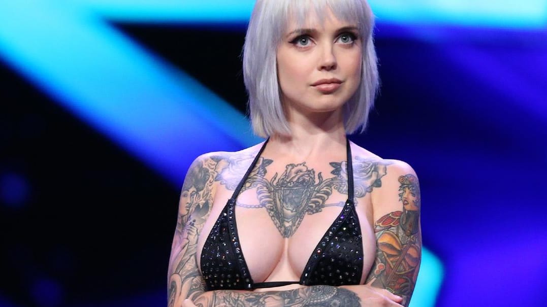 Ein echtes "Supertalent": Sara Mills sorgte mit ihrem sogenannten "Boob Twerking" für Stielaugen bei Jury und Publikum.