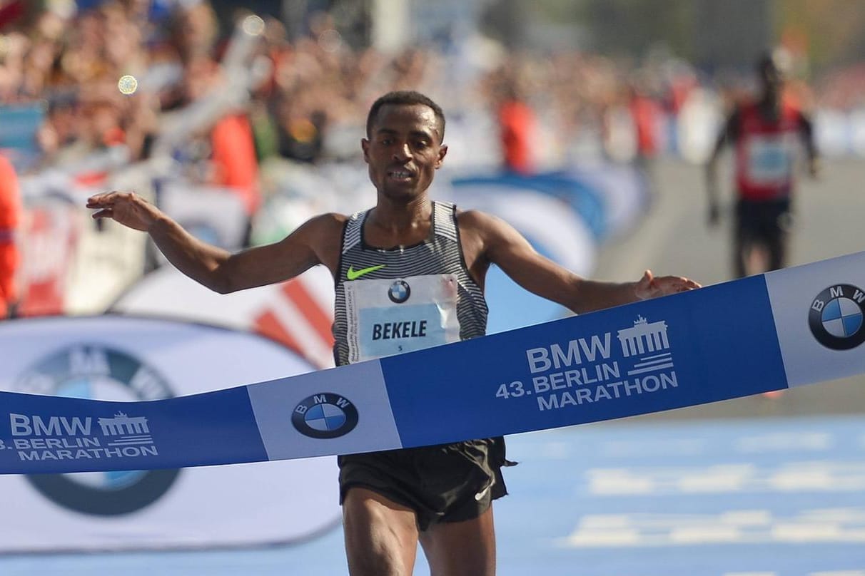 Sieger in der Hauptstadt: Kenenisa Bekele gewinnt den 43. Berlin-Marathon.