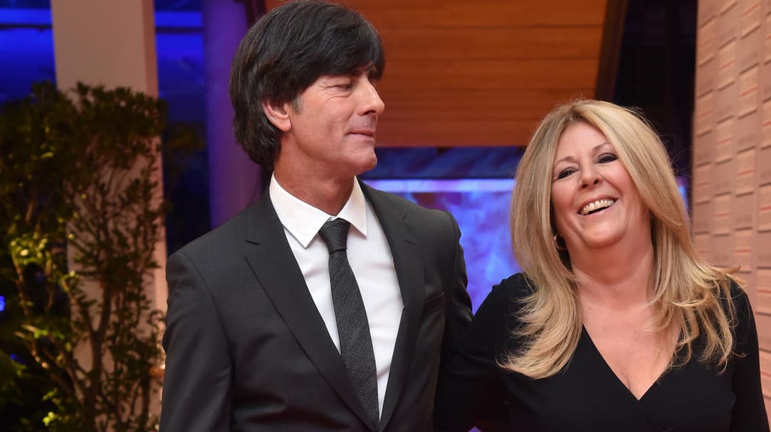 Joachim Löw und seine Ehefrau Daniela im Januar 2015.