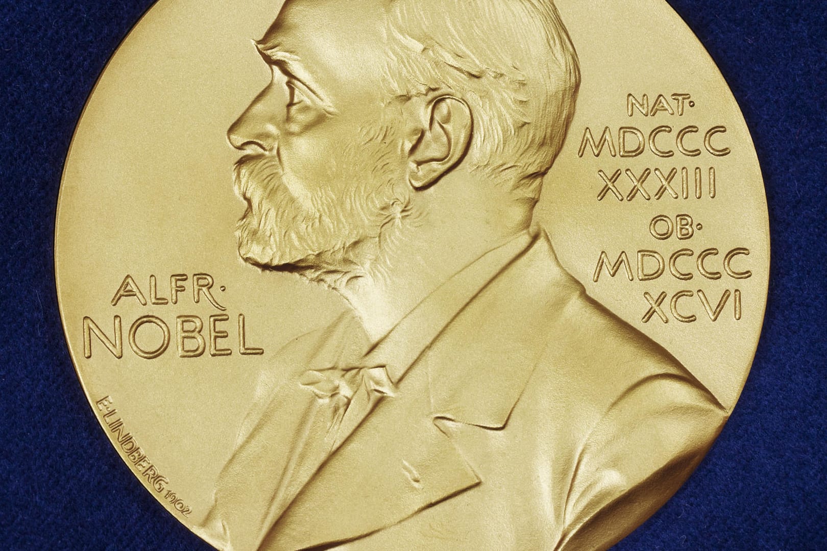 Sieht aus wie eine Goldmedaille bei Olympia: die Nobelpreis-Medaille.
