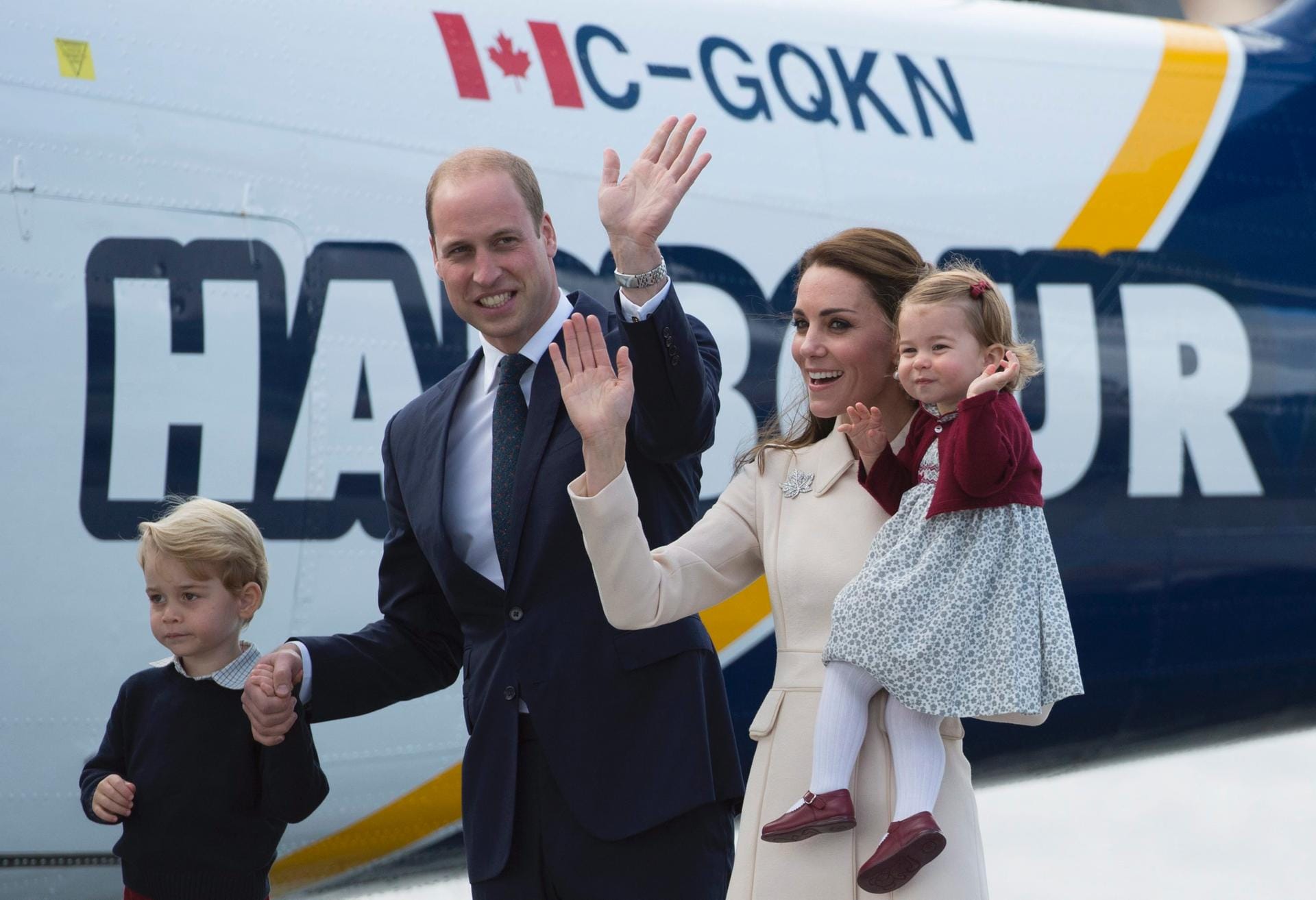 Am 1. Oktober 2016 ging es für Prinz William und Herzogin Kate sowie ihre beiden Kinder zurück von Kanada nach England.
