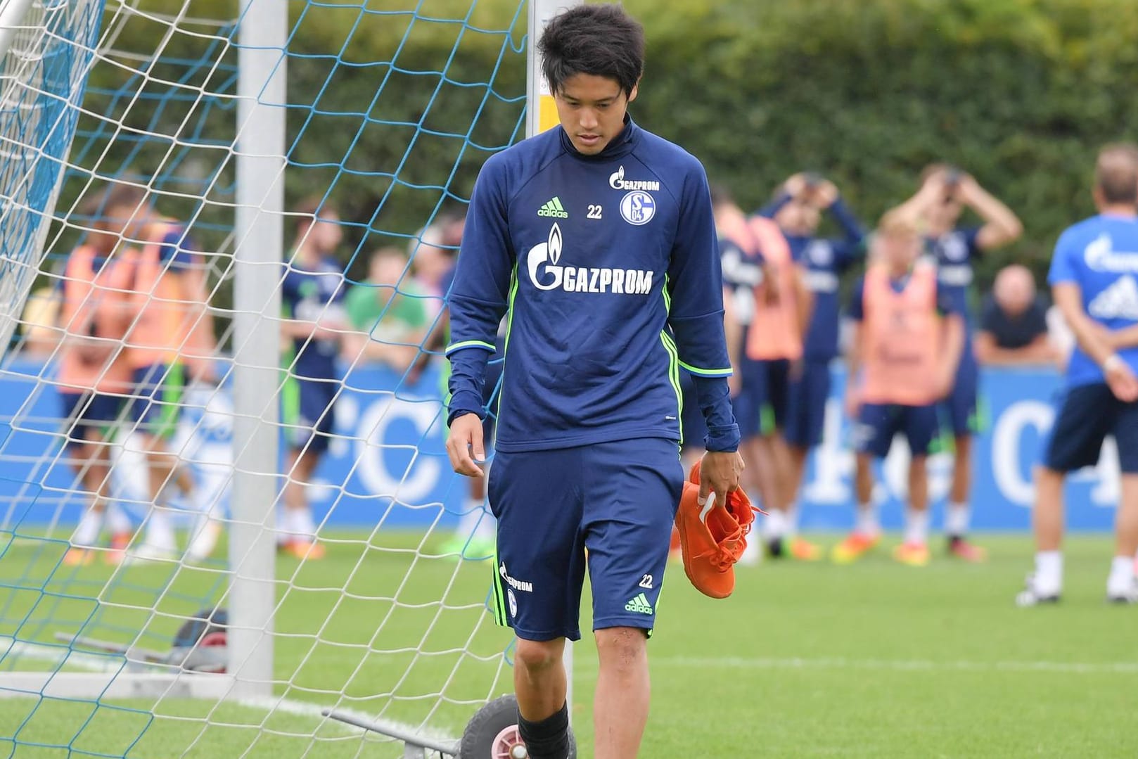 Schalke-Verteidiger Atsuto Uchida hat sein letztes Spiel im März 2015 gemacht.