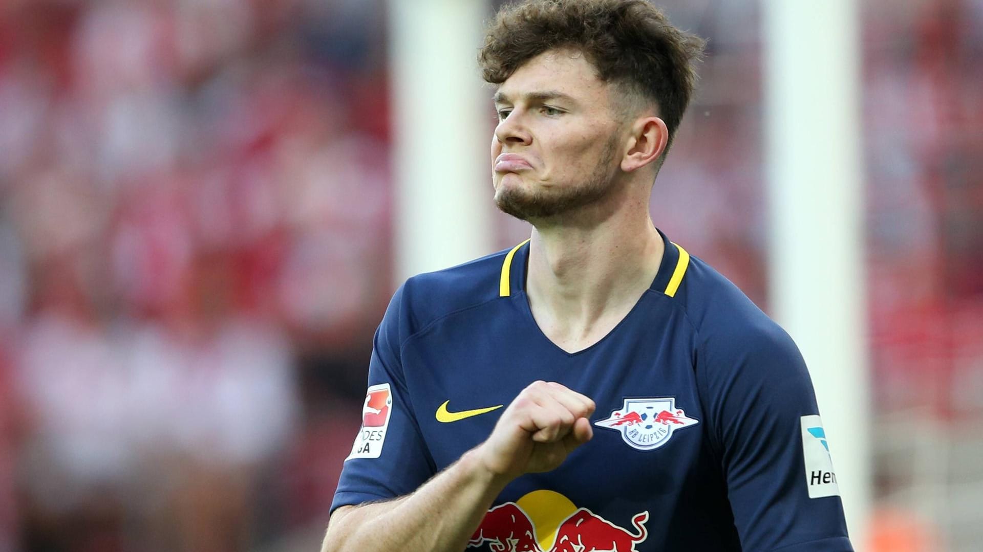 Oliver Burke fühlt sich bei RB Leipzig bestens aufgehoben.