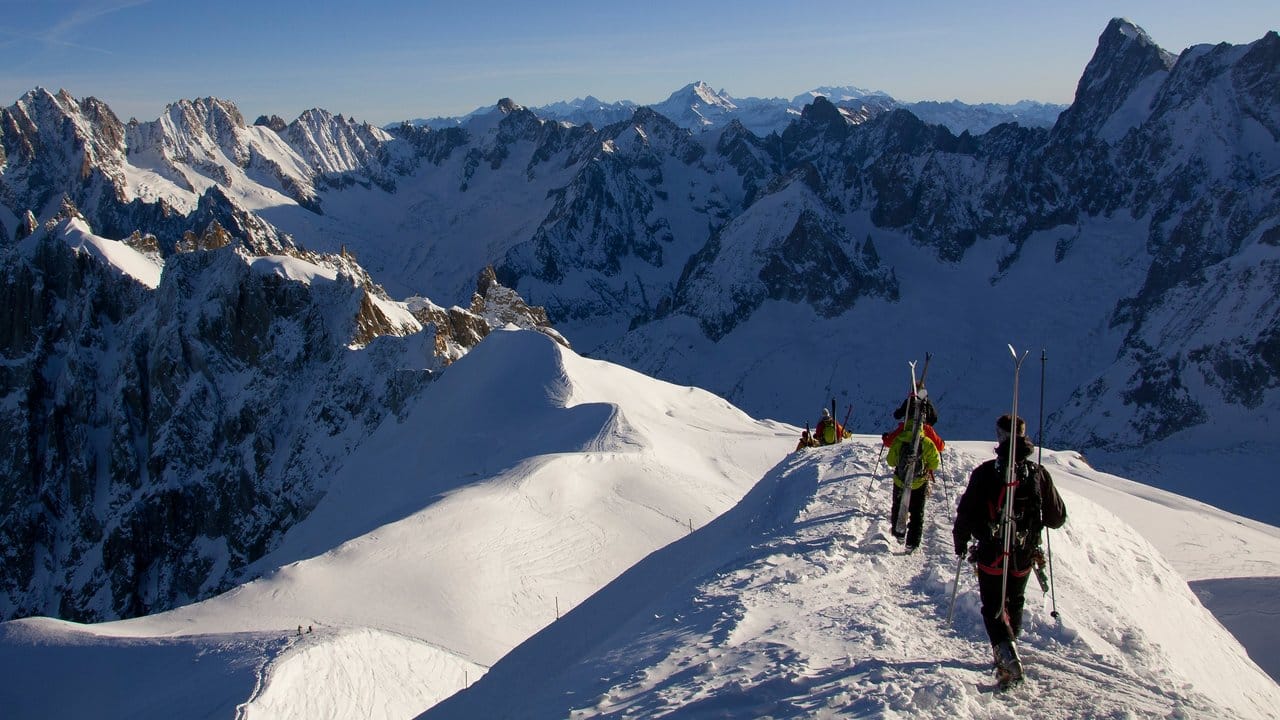 Gipfel des Freeridens: Vom Aiguille du Midi führt eine 24 Kilometer lange Abfahrt nach Chamonix.