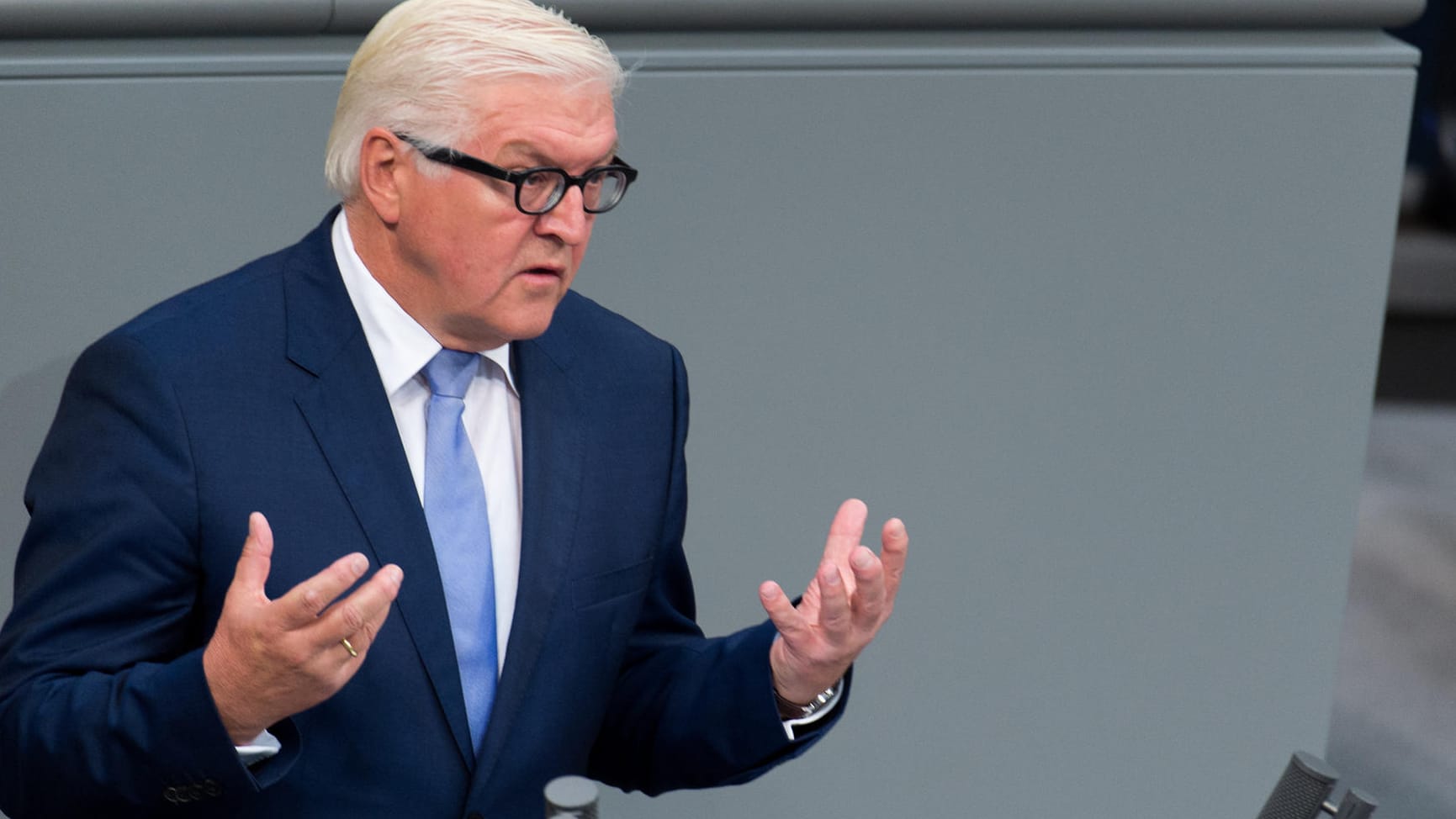 Außenminister Frank-Walter Steinmeier warnt vor eine Konfrontation zwischen USA und Russland.