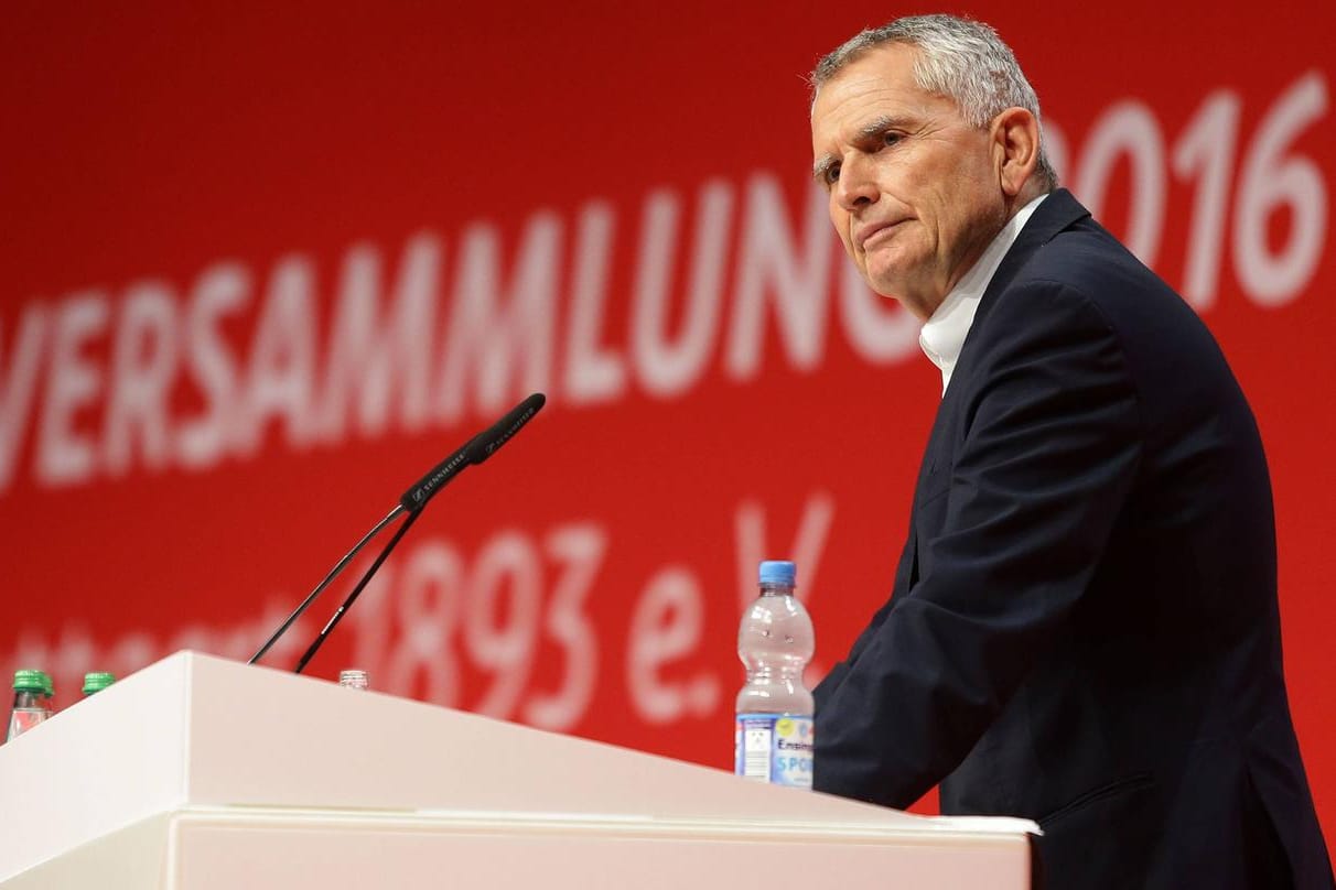 Wolfgang Dietrich wurde auf der Mitgliederversammlung zum neuen VfB-Präsidenten gewählt.
