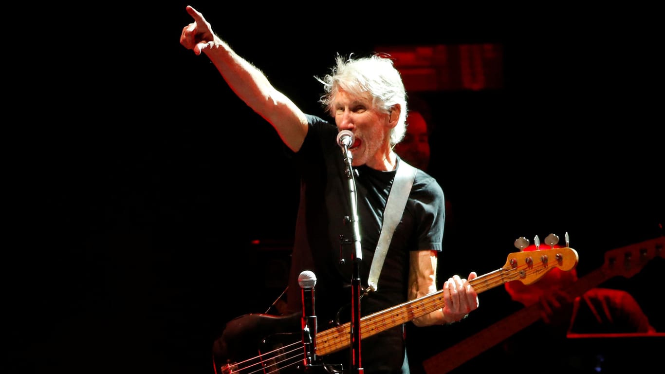 Roger Waters beim Desert Trip Festival am vergangenen Sonntag (9. Oktober).