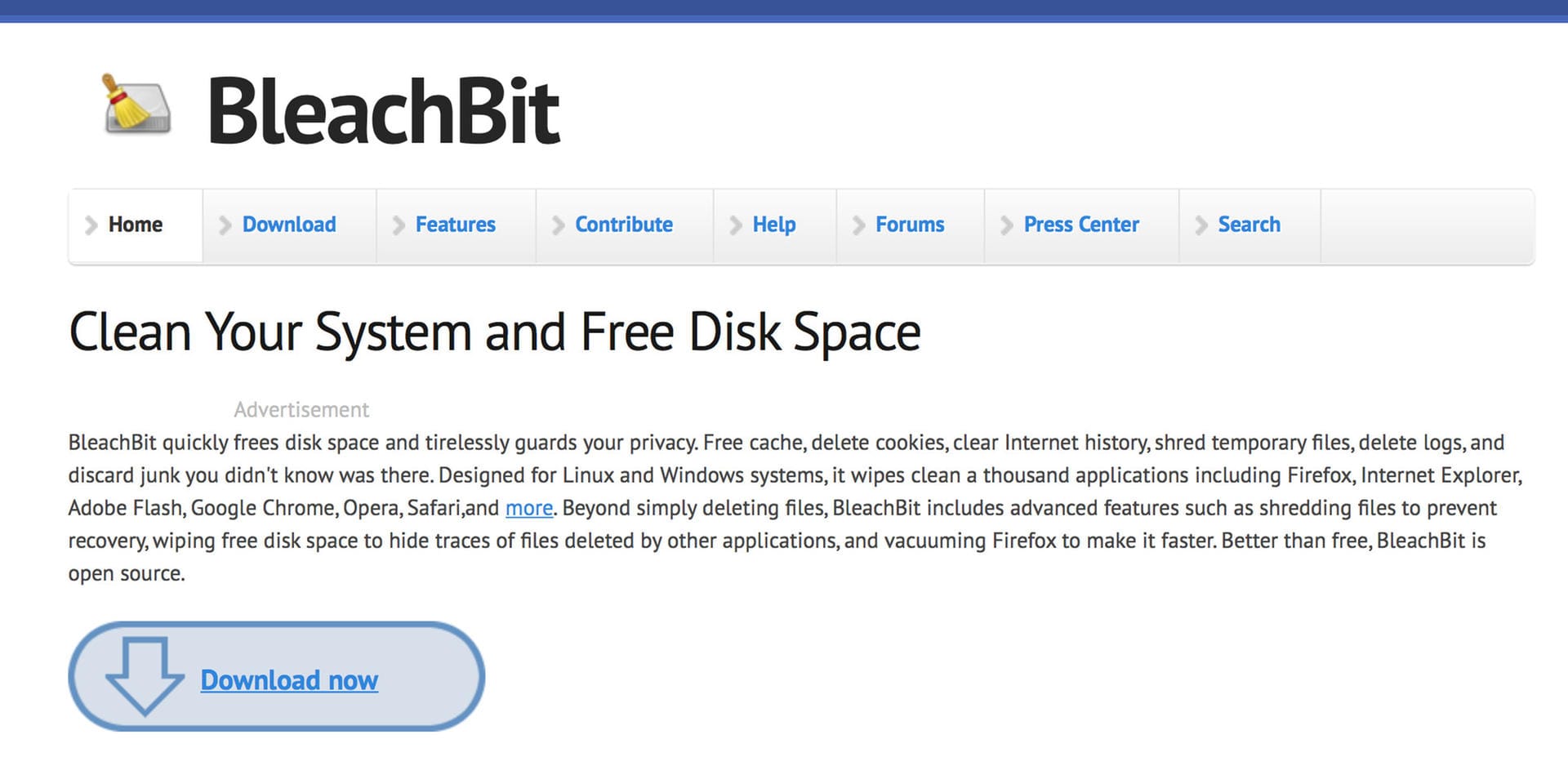 BleachBit ist eine kostenlose Software, mit der sich Dateien und Ordner sicher löschen lassen.
