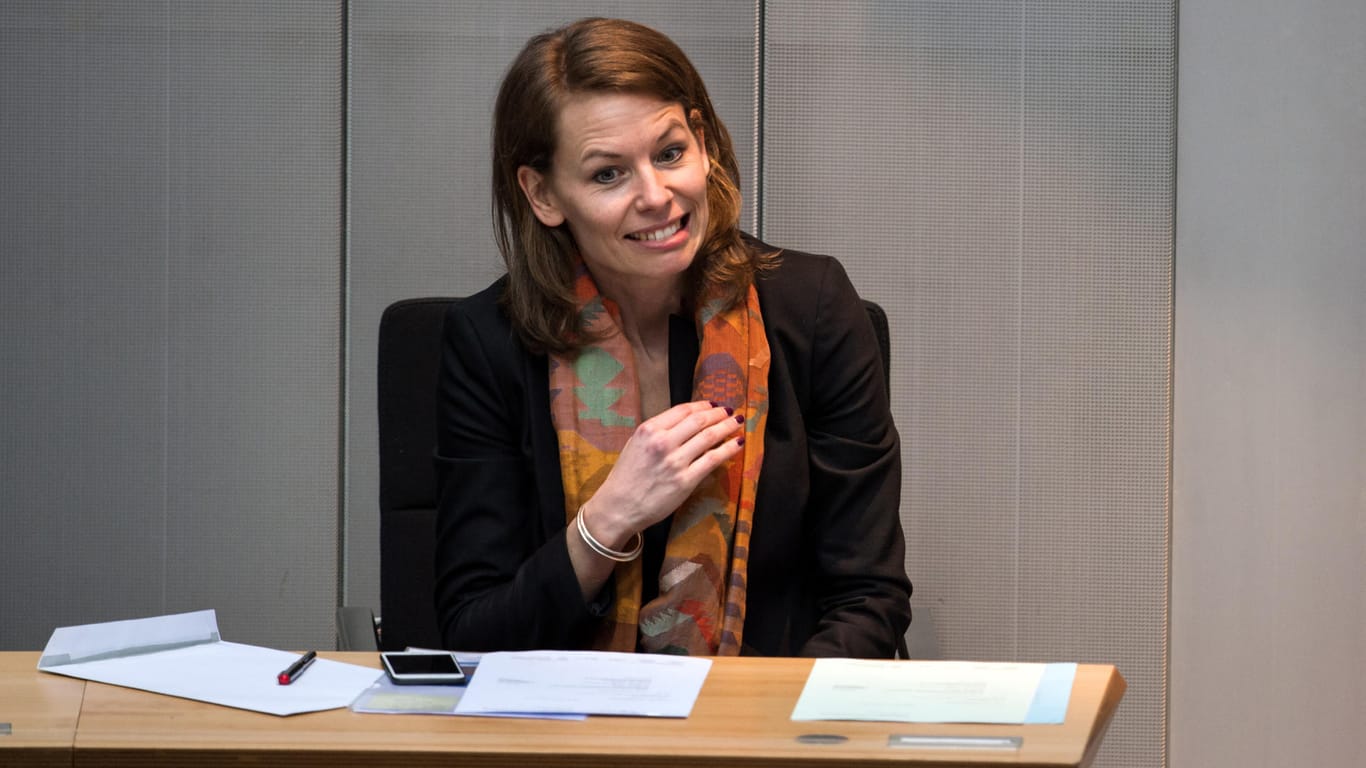 Die ehemalige Senatssprecherin Daniela Augenstein.