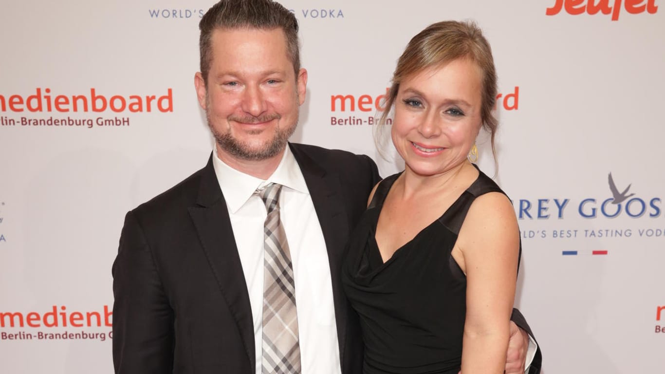 ChrisTine Urspruch und Tobias Materna auf der Berlinale im Februar 2014. Später in diesem Jahr hat sich das Paar getrennt.