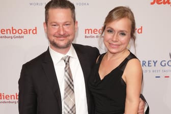 ChrisTine Urspruch und Tobias Materna auf der Berlinale im Februar 2014. Später in diesem Jahr hat sich das Paar getrennt.