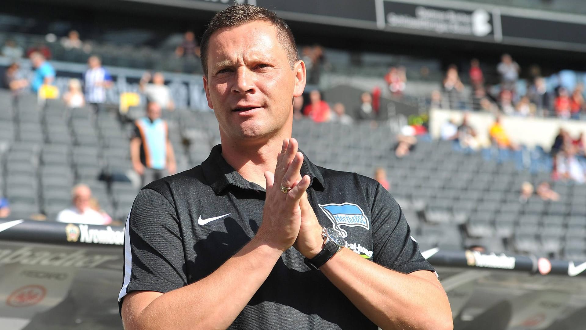 Pal Dardai ist mit den Aussagen von Thomas Tuchel im Vorfeld der Partie nicht einverstanden.