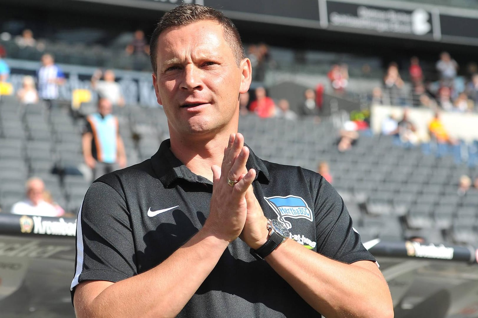 Pal Dardai ist mit den Aussagen von Thomas Tuchel im Vorfeld der Partie nicht einverstanden.