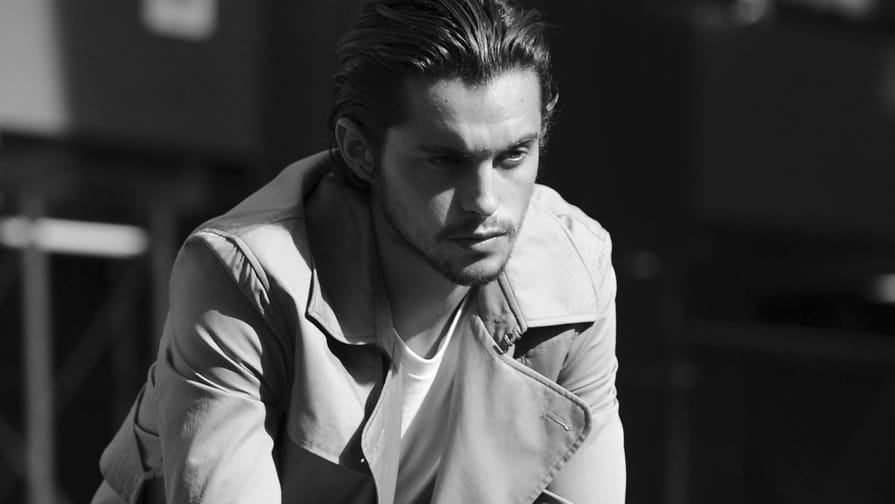 Dylan Rieder im Oktober 2013 während des Foto-Shootings zur DKNY-Kampagne.