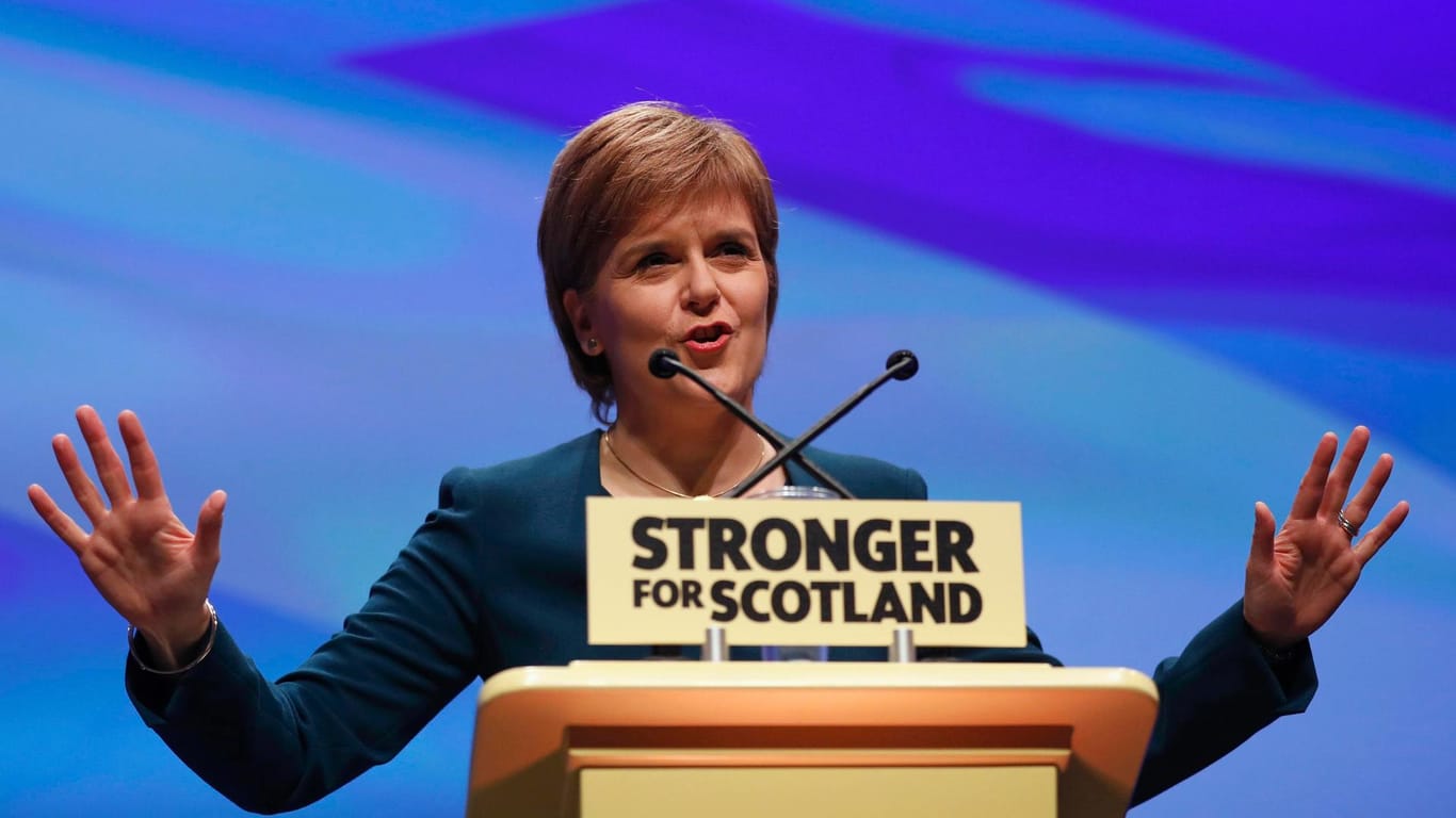 Nicola Sturgeon will Schottland in die Unabhängigkeit führen.