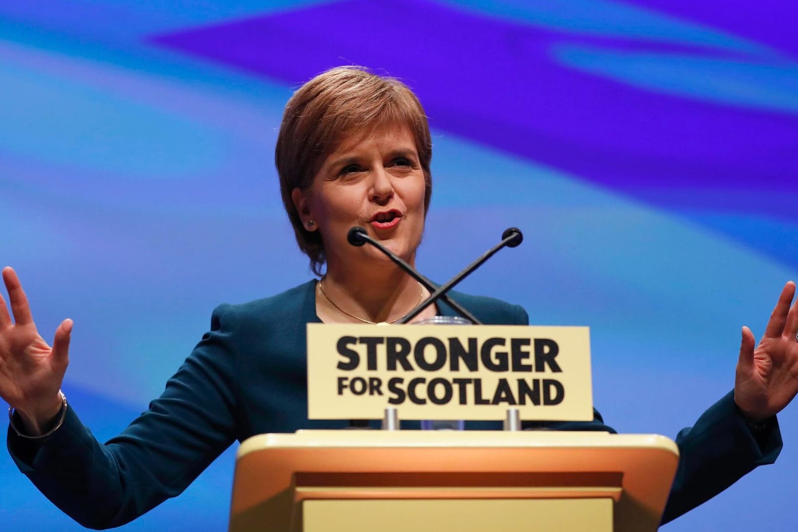 Nicola Sturgeon will Schottland in die Unabhängigkeit führen.