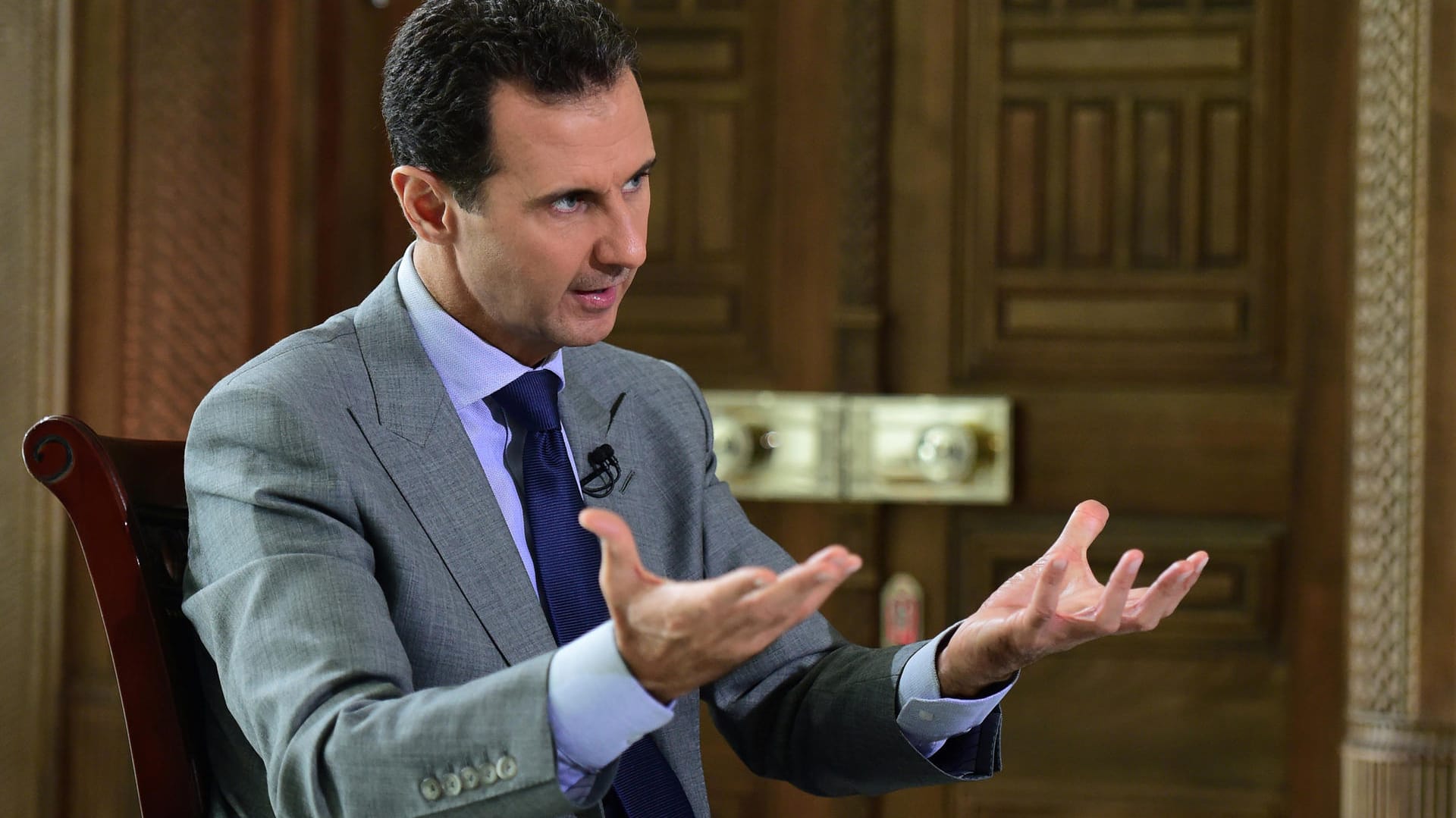 Syriens Machthaber Assad spricht vom "Geruch des Dritten Weltkriegs".