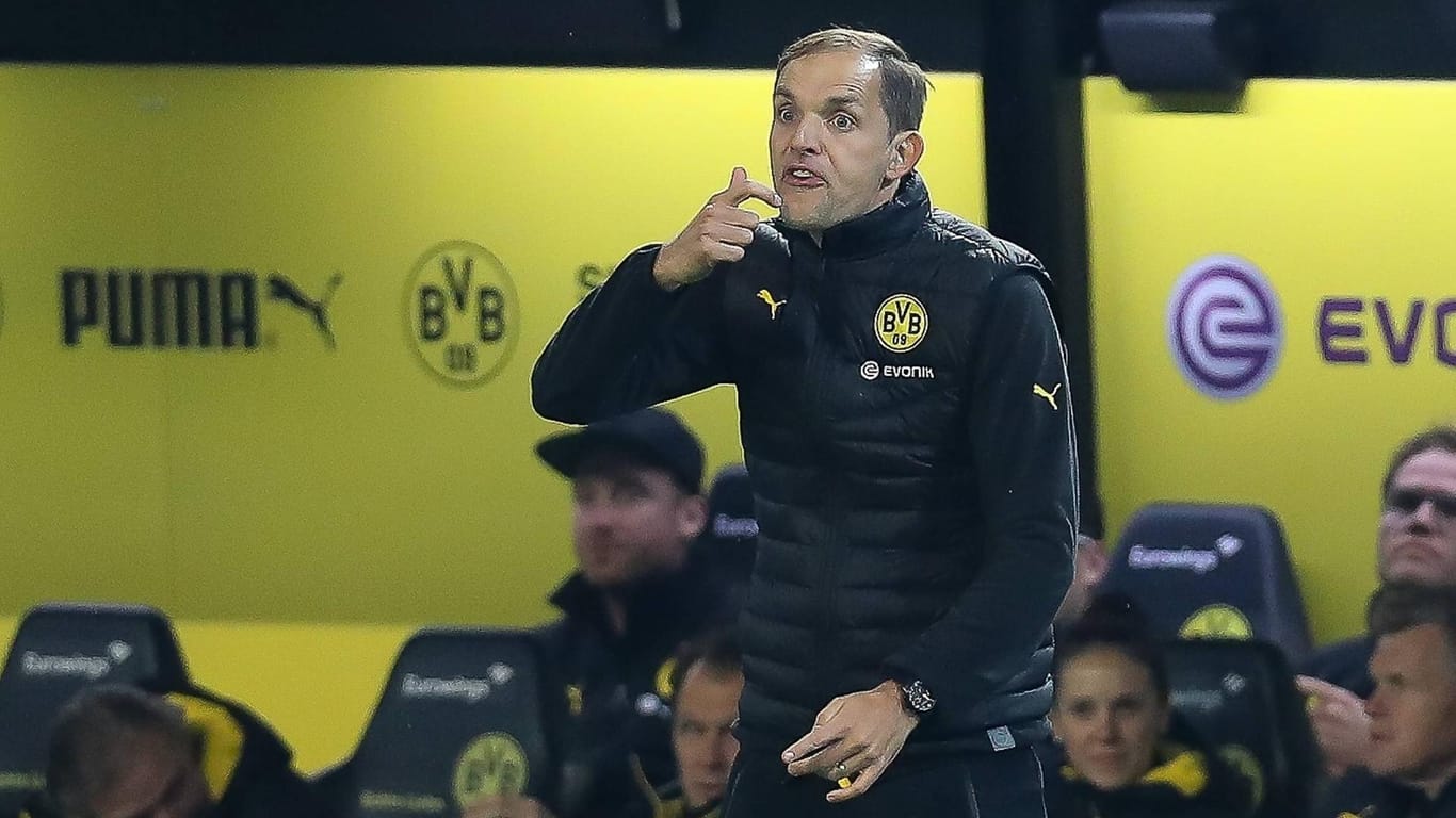 Dortmunds Trainer Thomas Tuchel stand während und nach der Partie gegen Hertha BSC im Fokus.