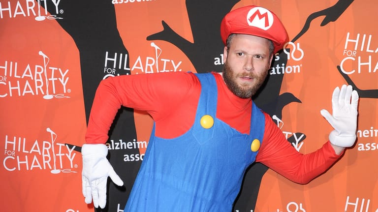 Seth Rogen als Super Mario bei dem Event "Hilarity for Charity".