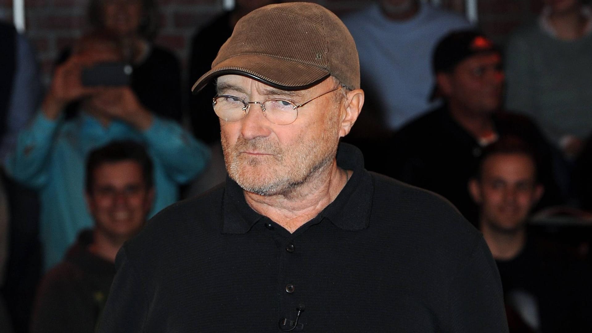 Phil Collins bei der Aufzeichnung der ZDF-Talkshow "Markus Lanz" am 13. Oktober in Hamburg.