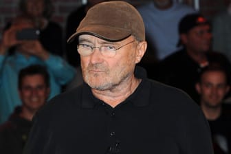 Phil Collins bei der Aufzeichnung der ZDF-Talkshow "Markus Lanz" am 13. Oktober in Hamburg.
