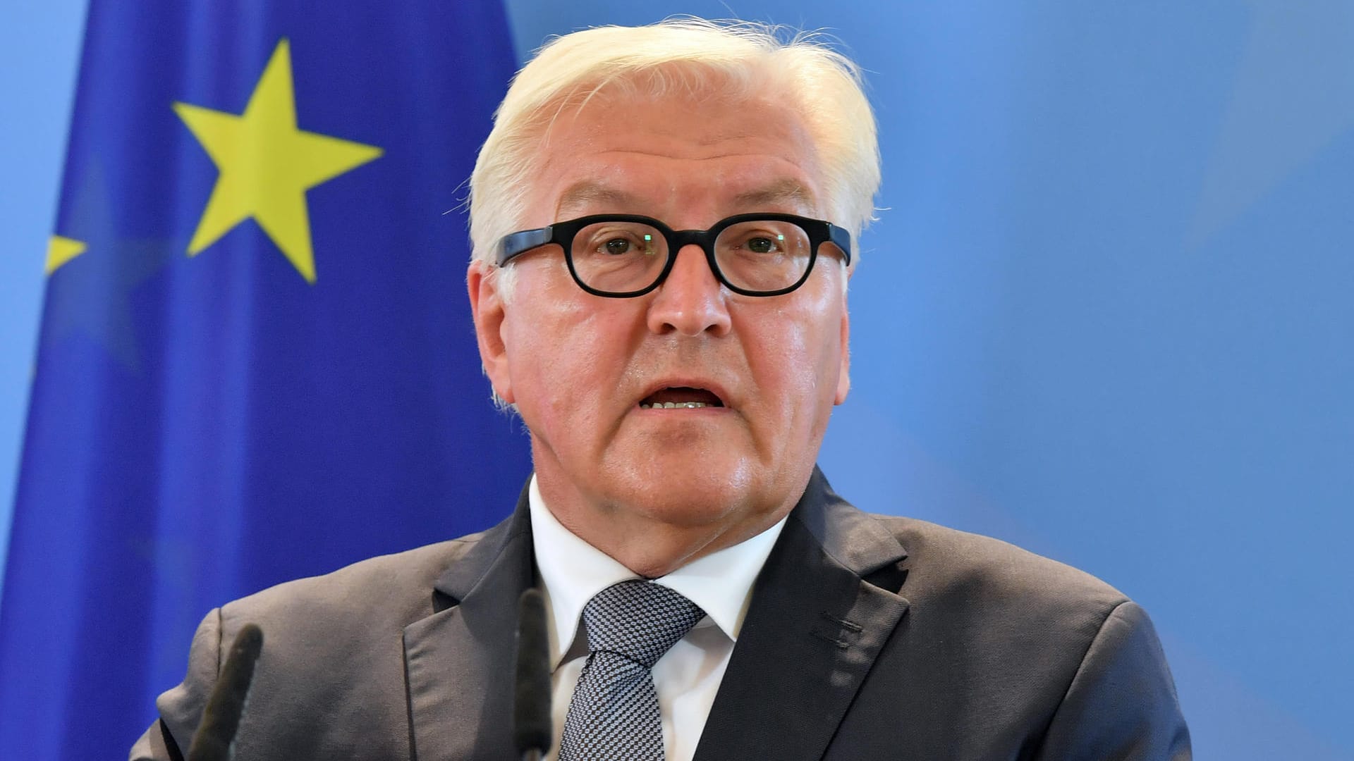 Bundesaußenminister Frank-Walter Steinmeier ist besorgt über den Zustand der Europäischen Union. Bundesaußenminister Frank-Walter Steinmeier ist besorgt über den Zustand der Europäischen Union.