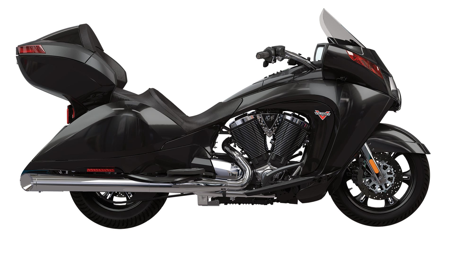Die Tourer sehen deutlich futuristischer aus, als vergleichbare Motorräder von Harley-Davidson oder anderen Herstellern.