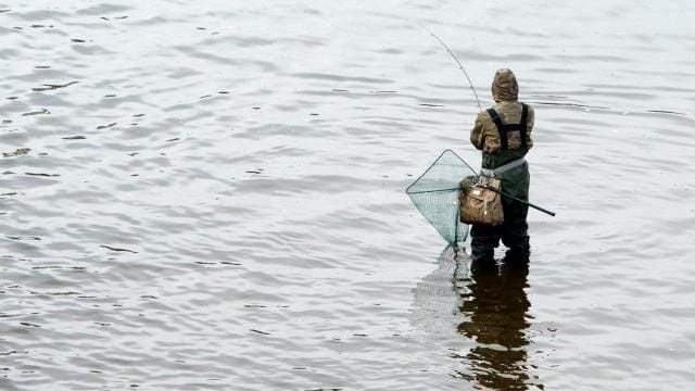 Ein Angler