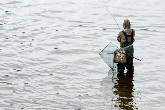 Ein Angler