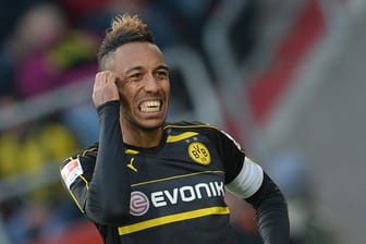 Borussia Dortmund bangt um den Einsatz von Pierre-Emerick Aubameyang.