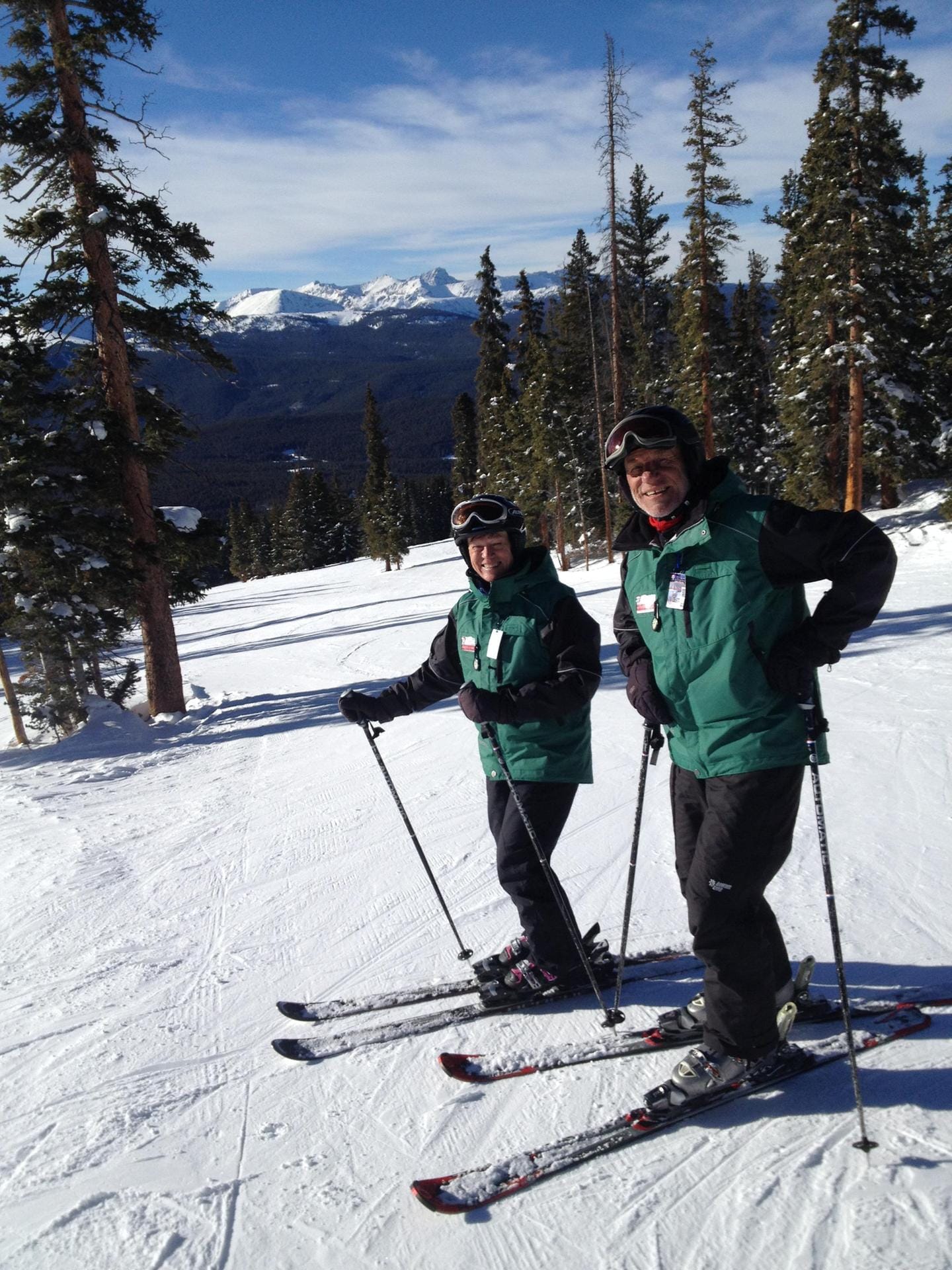 Helmut Linzbichler und seine Frau Birgitta geben jede Saison in Cooper Hill Skikurse.