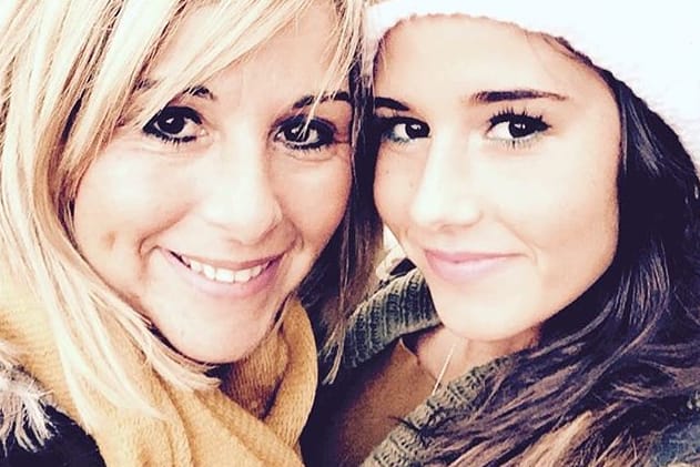 Sarah mit ihrer Mama Sonja.