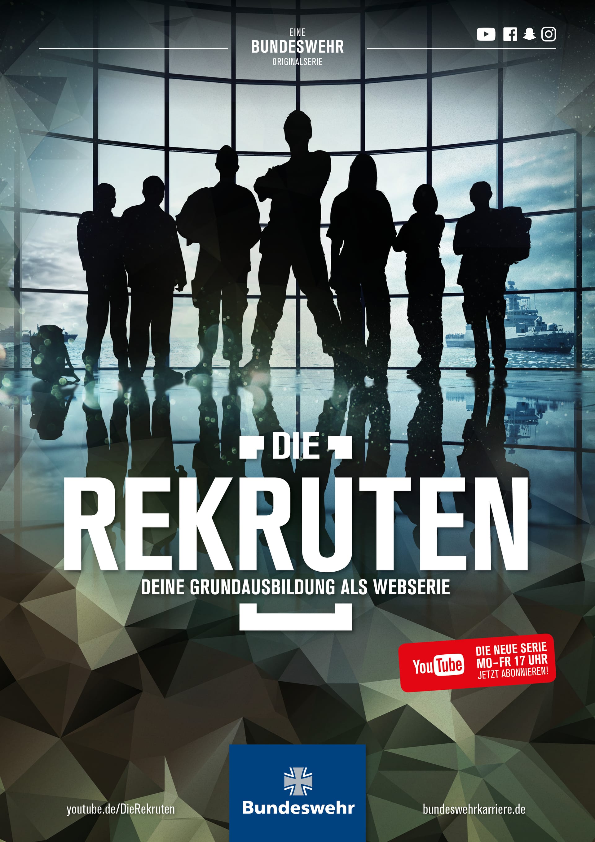 Mit diesem Plakat wirbt die Bundeswehr um junge Menschen.