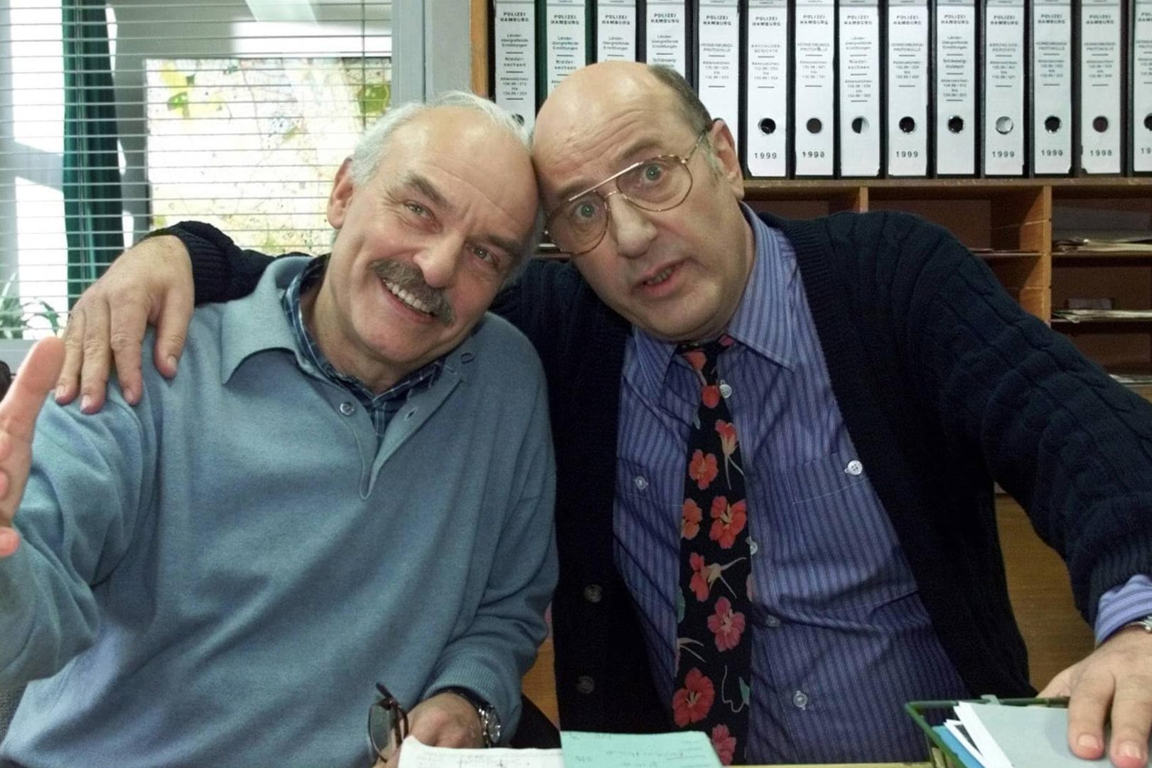 Charles Brauer (l.) und Manfred Krug waren 16 Jahre lang das Dream-Team des Hamburger "Tatorts".