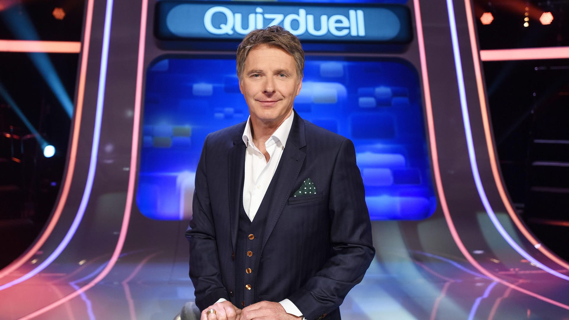 Jörg Pilawa moderiert das "Quizduell" im Ersten und ist Pannen gewohnt. Beim Start der Show vor zwei Jahren gab es viele technische Probleme. Jörg Pilawa moderiert das "Quizduell" im Ersten und ist Pannen gewohnt. Beim Start der Show vor zwei Jahren gab es viele technische Probleme.