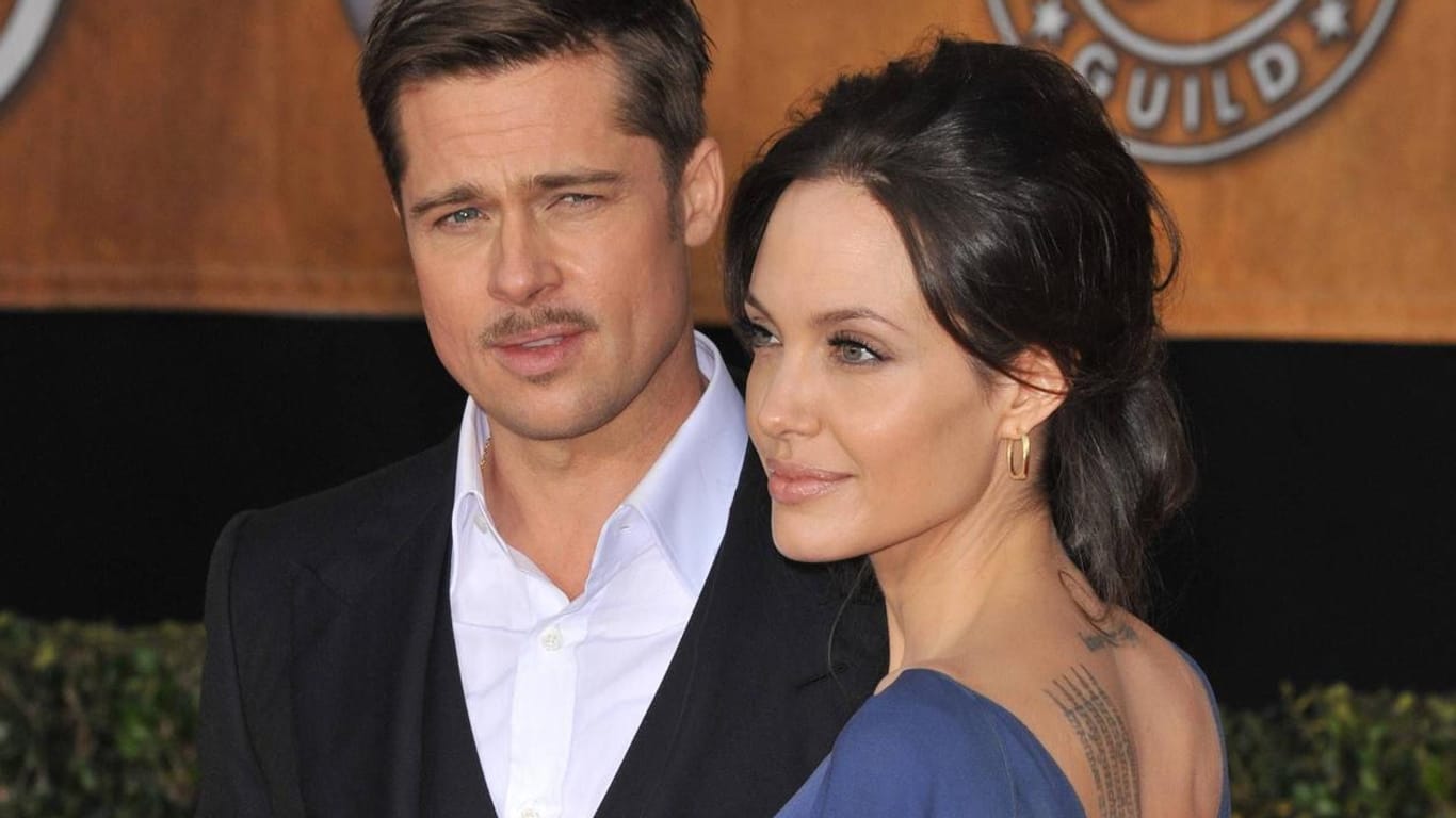 Foto aus glücklicheren Zeiten: Brad Pitt und Angelina Jolie 2009 bei den Screen Actors Guild Awards in Los Angeles.