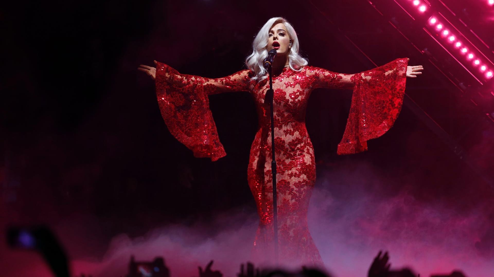 Bebe Rexha bei einem ihrer EMA-Auftritte.