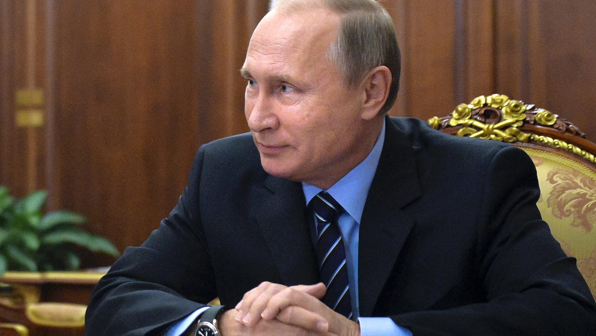 Der russische Präsident Wladimir Putin hat Donald Trump zum Wahlsieg gratuliert. Der russische Präsident Wladimir Putin hat Donald Trump zum Wahlsieg gratuliert.