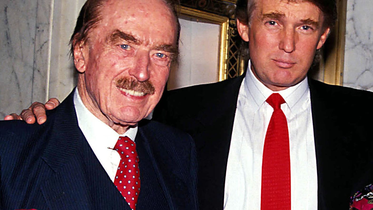 Donald Trump mit Vater Fred Trump jr.