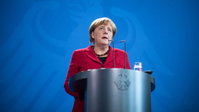Zusammenarbeit ja, aber unter Bedingungen: Auch Kanzlerin Merkel muss sich auf einen schwer auszurechnenden US-Präsidenten einstellen.