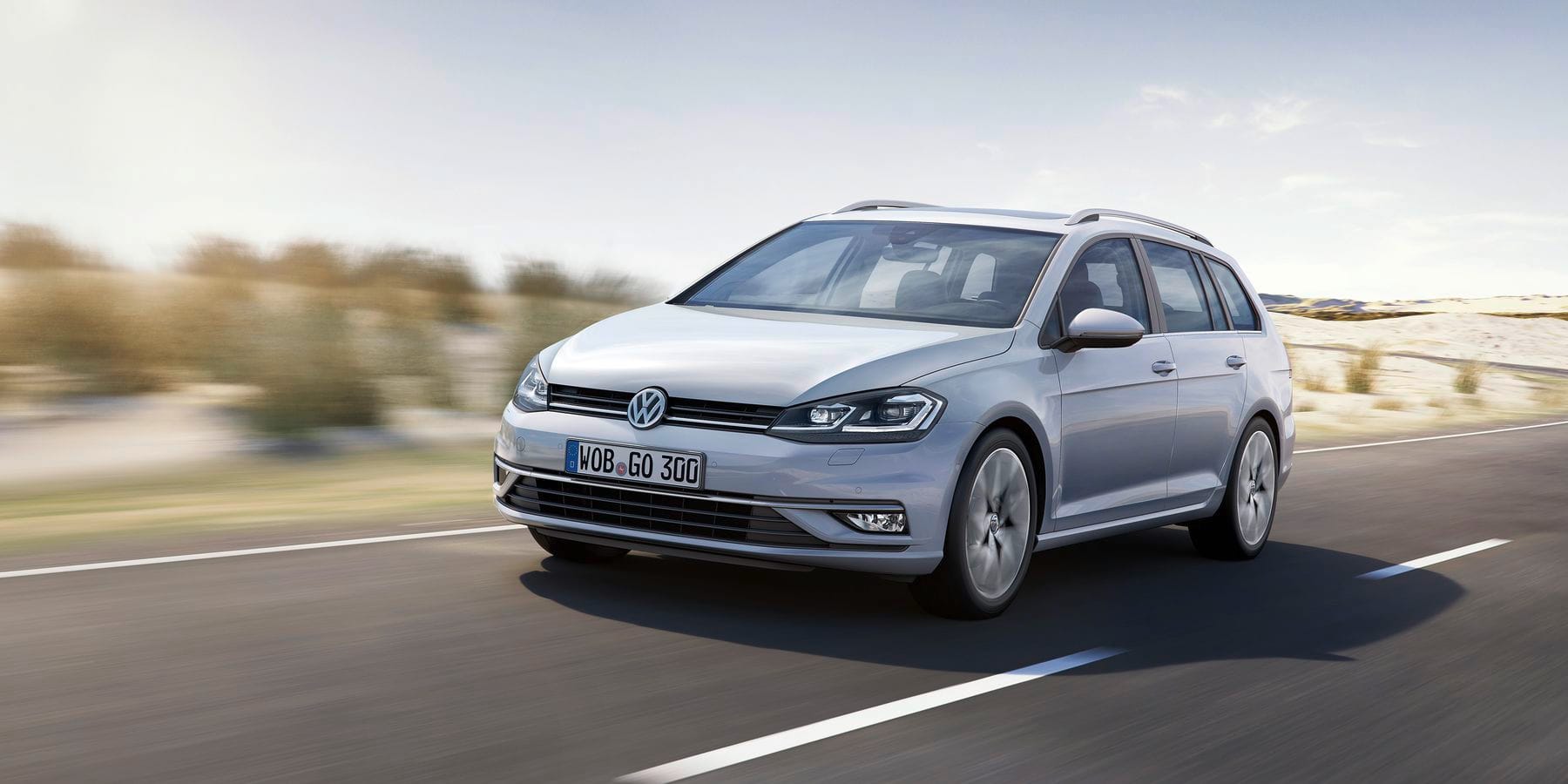 Der VW Golf Variant kam ebenfalls unters Messer.