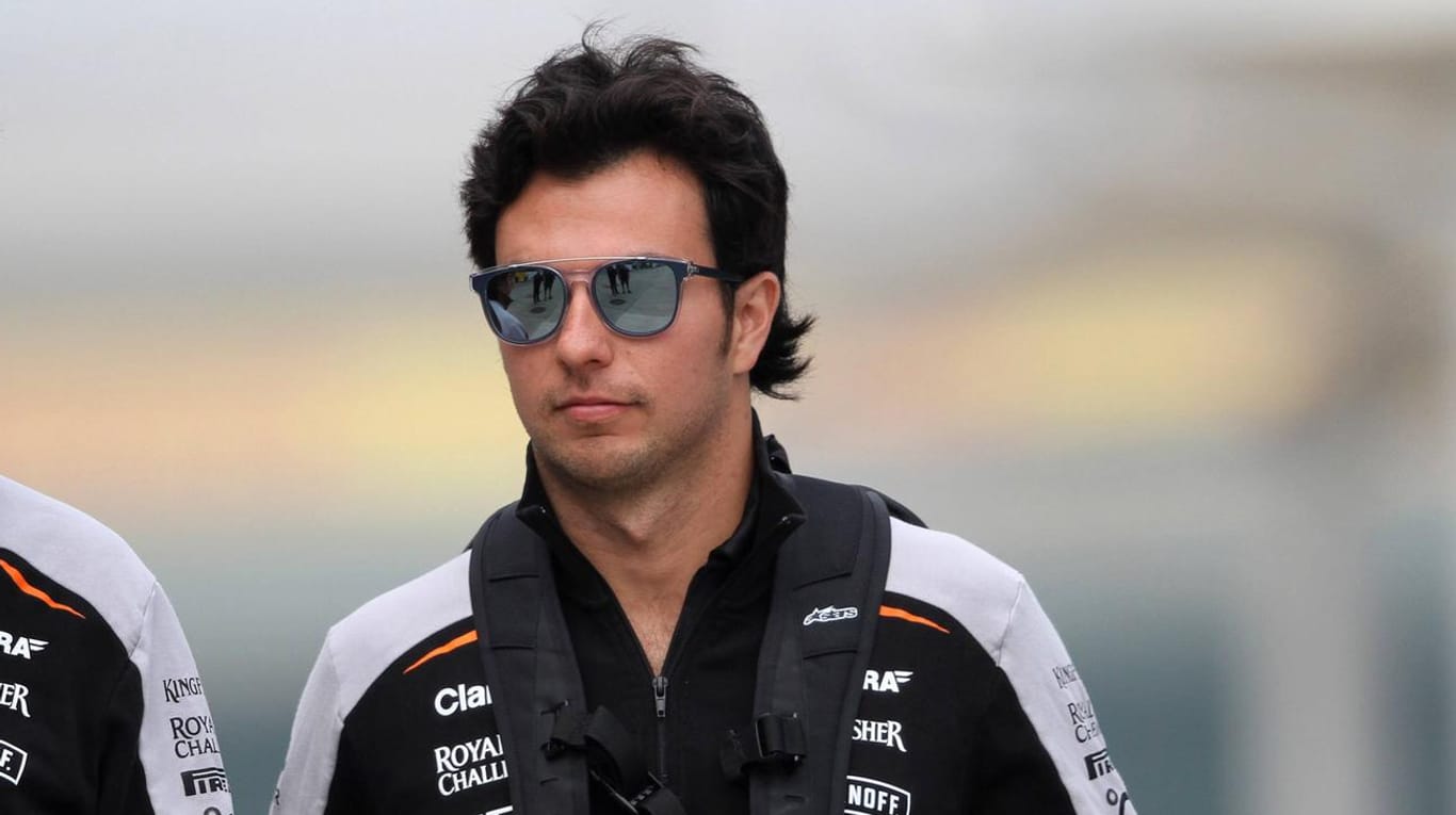 Sergio Perez trägt gerne Sonnenbrille, doch nun ärgert er sich über seinen Sponsor.