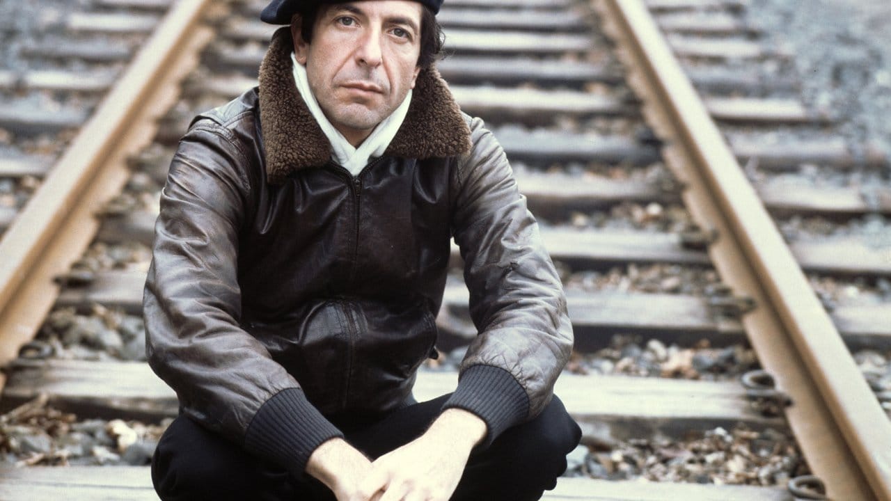 Leonard Cohen 1976 in Frankfurt.