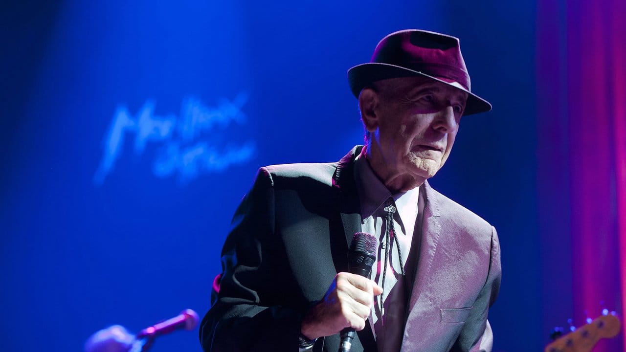 Fast bis zuletzt stand Leonard Cohen auf der Bühne.