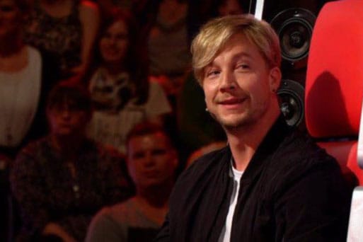 Samu Haber sorgt bei "The Voice" für gute Stimmung.