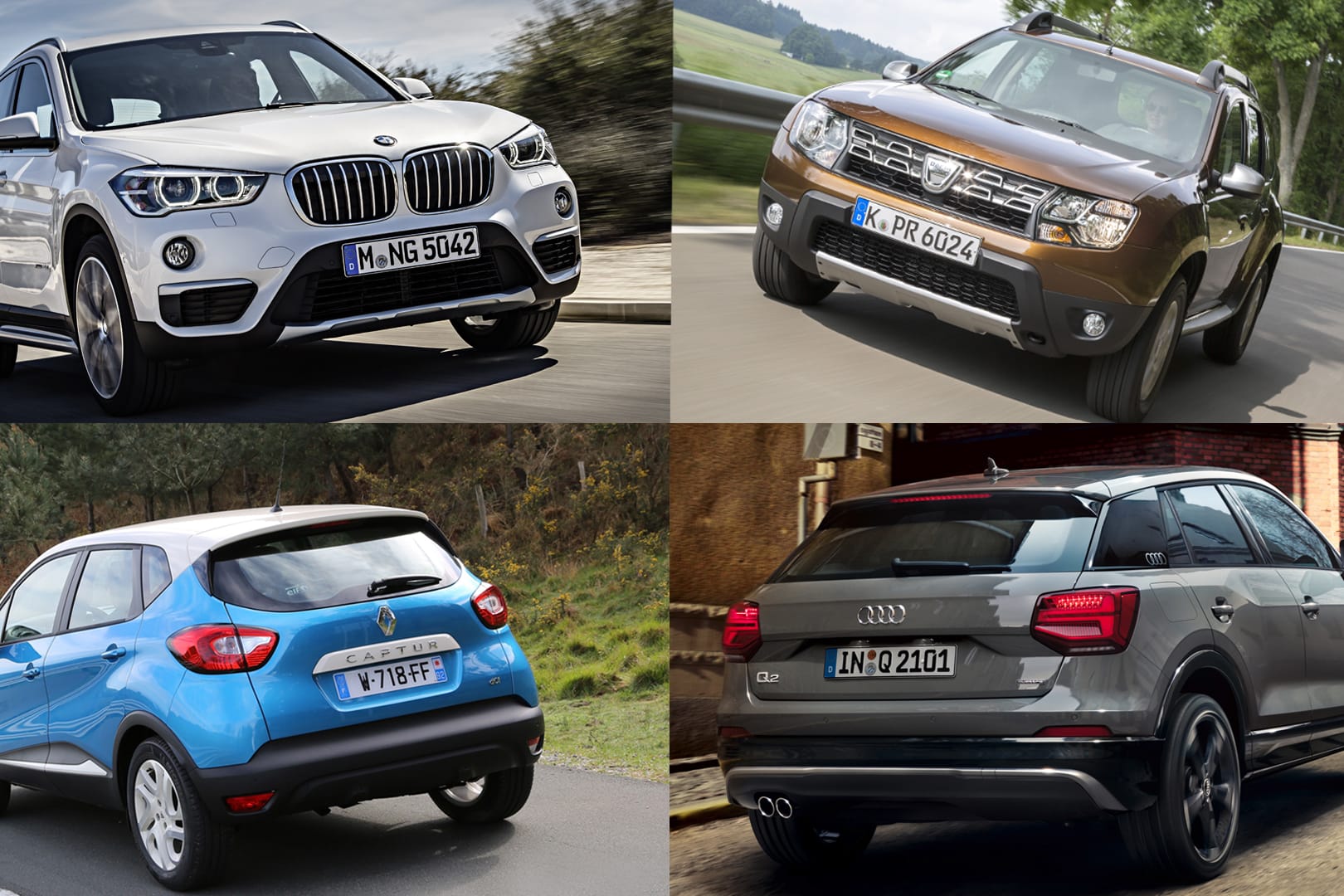 Diese kleinen SUV sind attraktiv und wertbeständig.