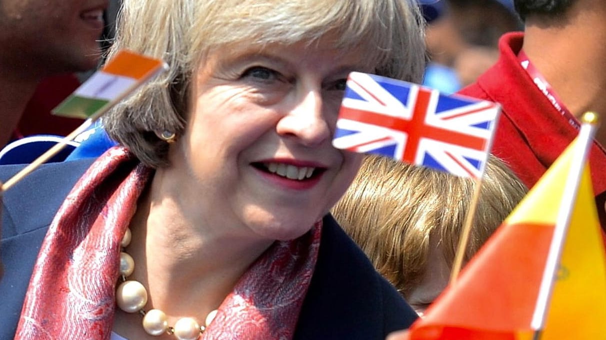 Die britische Premierministerin Theresa May.