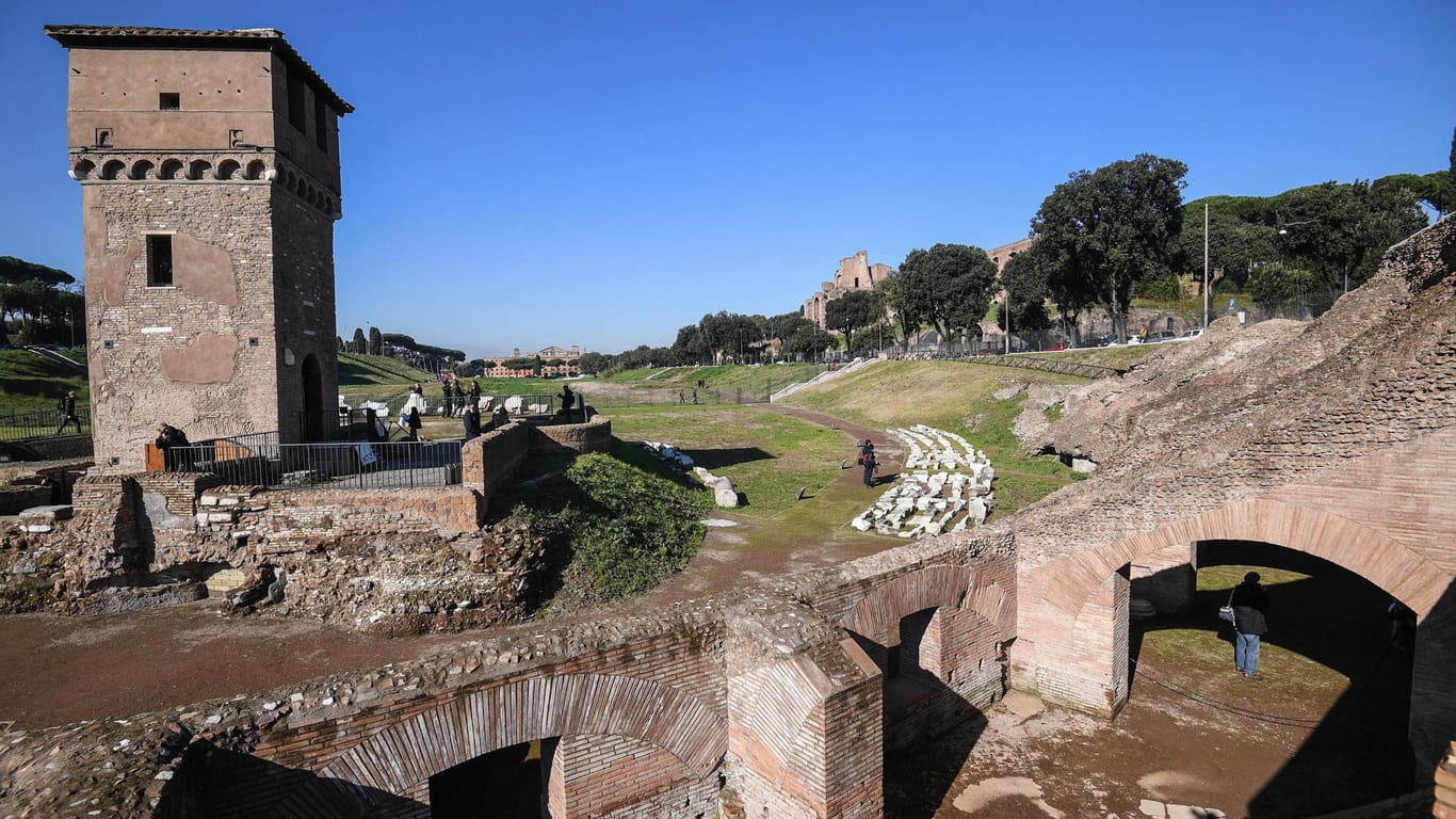 Sechs Jahre gruben die Archäologen am Circus Maximus. Jetzt ist das Gelände wieder offen.