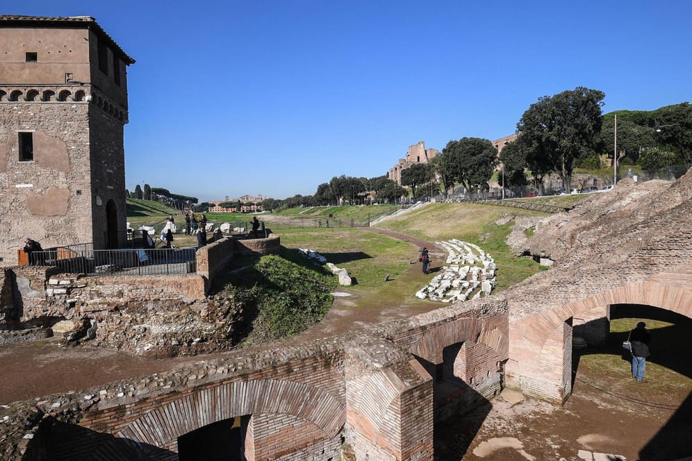 Sechs Jahre gruben die Archäologen am Circus Maximus. Jetzt ist das Gelände wieder offen.